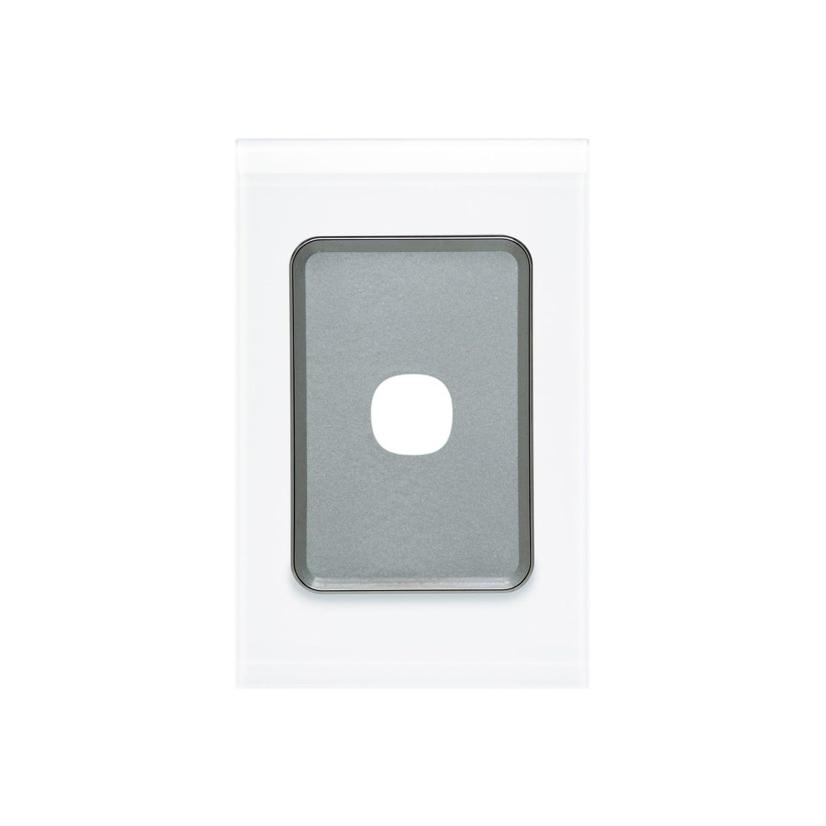1 Gang Switch Grid Plates and Cover, Pure White