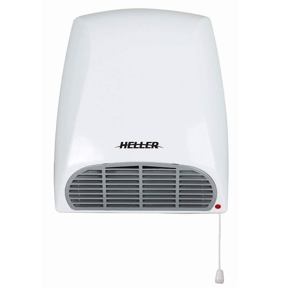 Heller 2000W Bathroom Fan Heater, White