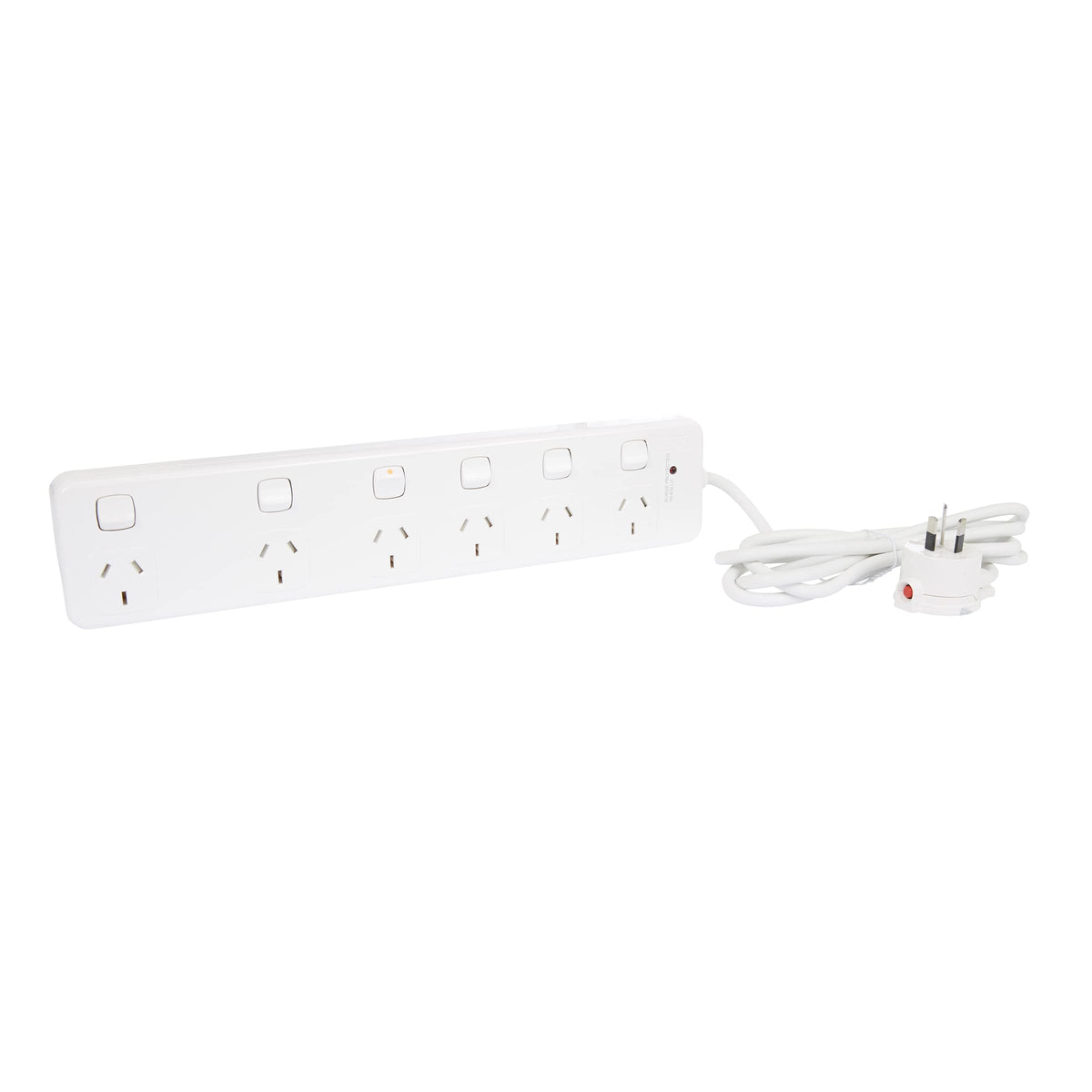 HPM D104PA6 6 Outlet Surge Protected Powerboard