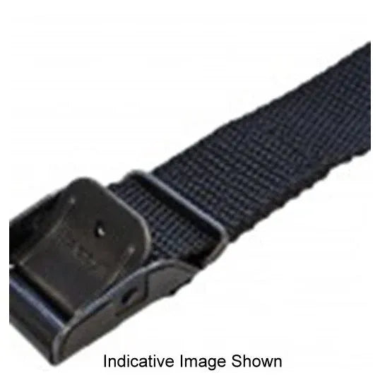 Fasty Tie Down Strap Transport Lashing 3 mtr x 25mm 340 kg Polypropylene Black 10/Carton | FAS125
