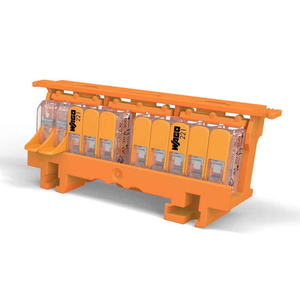 **Official & Genuine** WAGO 887-957 L-BOXX® Mini - 4mm² & 6mm² 221 Series Connectors in Sortimo Carry Case (75) 221-412, (50) 221-413, (25) 221-415, (40) 221-612, (30) 221-613, (15) 221-415, (1) 221-500