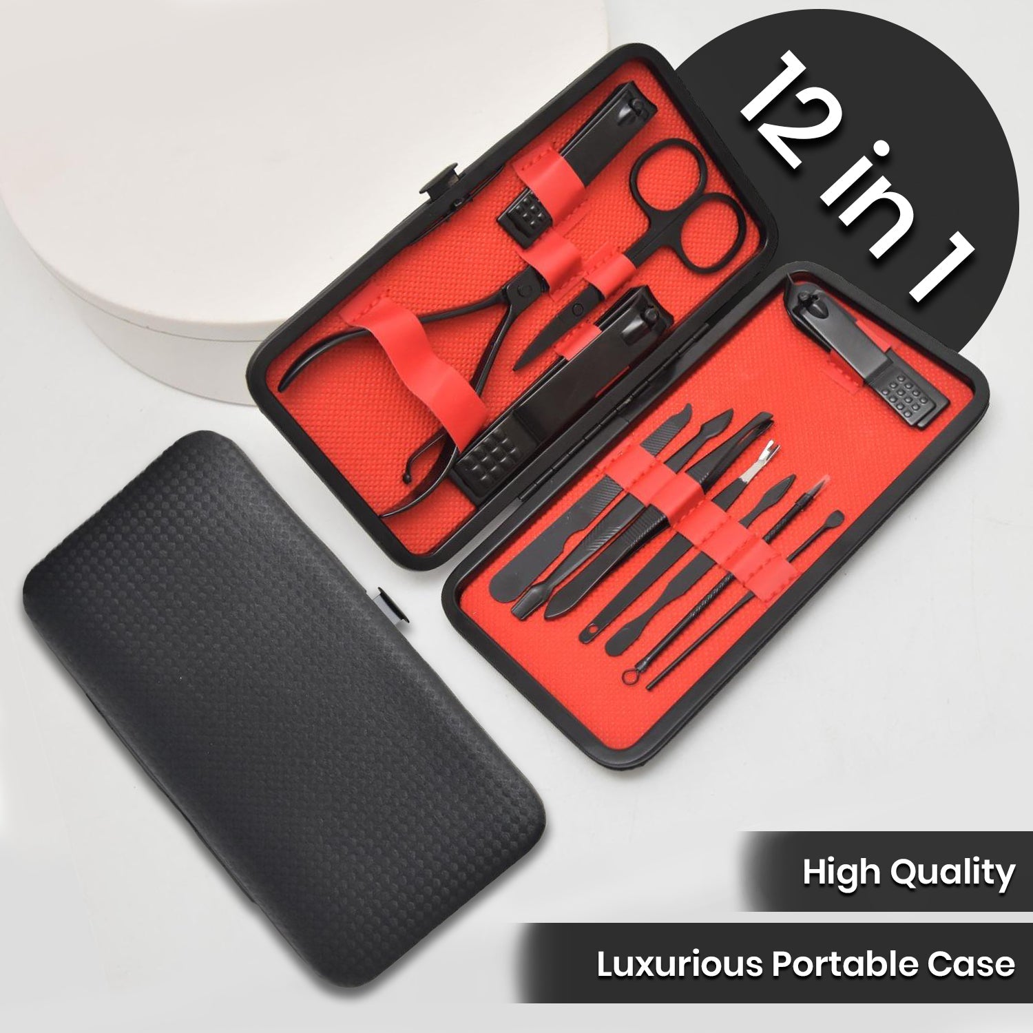 12PCS/Set Tools Manicure Pedicure Kit