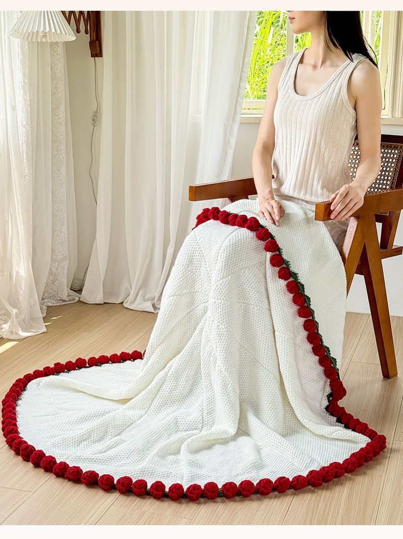 13 Sunflowers and 13 Daisies Blanket Approximately 120CM