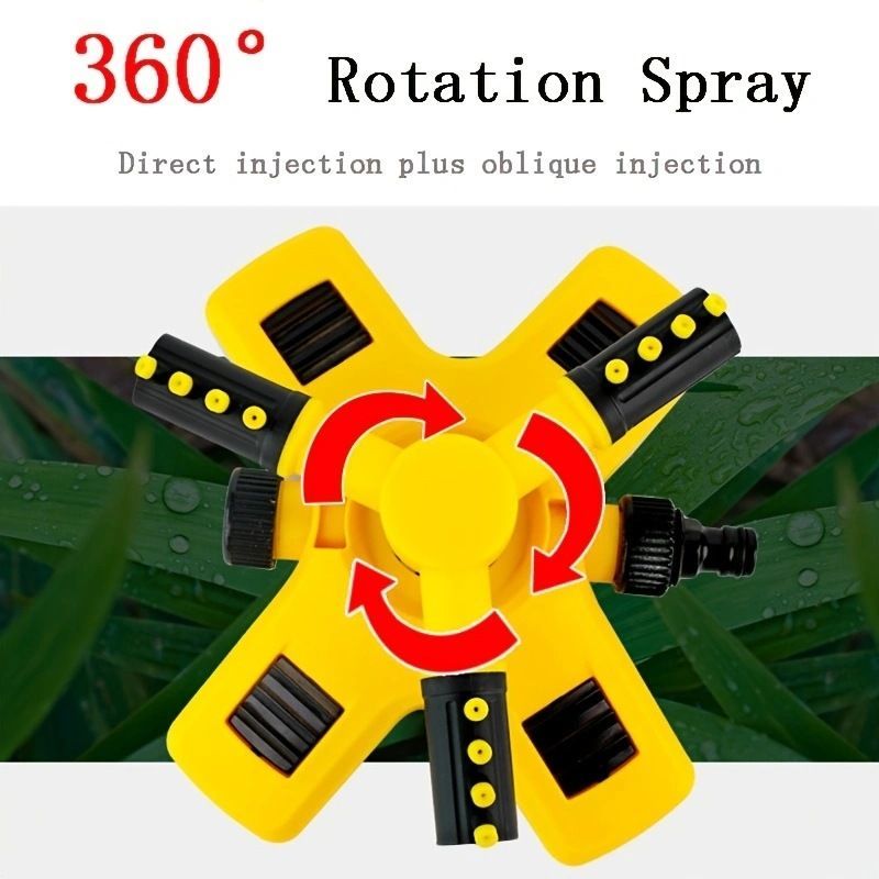 1SetSprinkler(Base+Trident)-Yellow