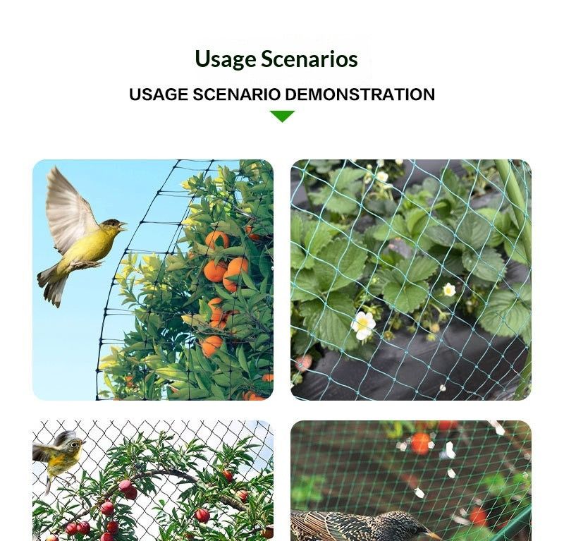 Transparentnylonmesh,4meterswideby20meterslong