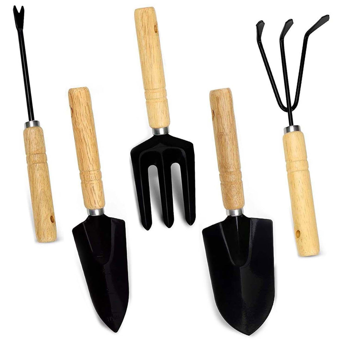 LandscapingTools5-PieceSetwithWoodenHandles