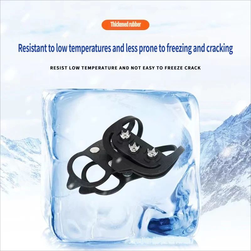 8-toothed crampon anti-slip shoe covers-Size30to40