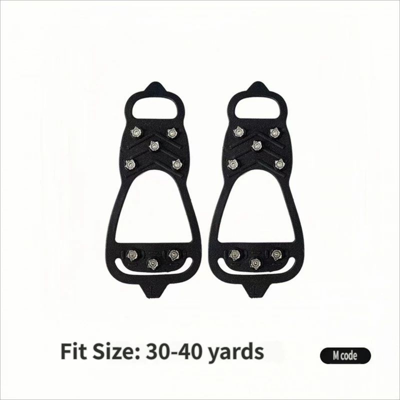 8-toothed crampon anti-slip shoe covers-Size30to40