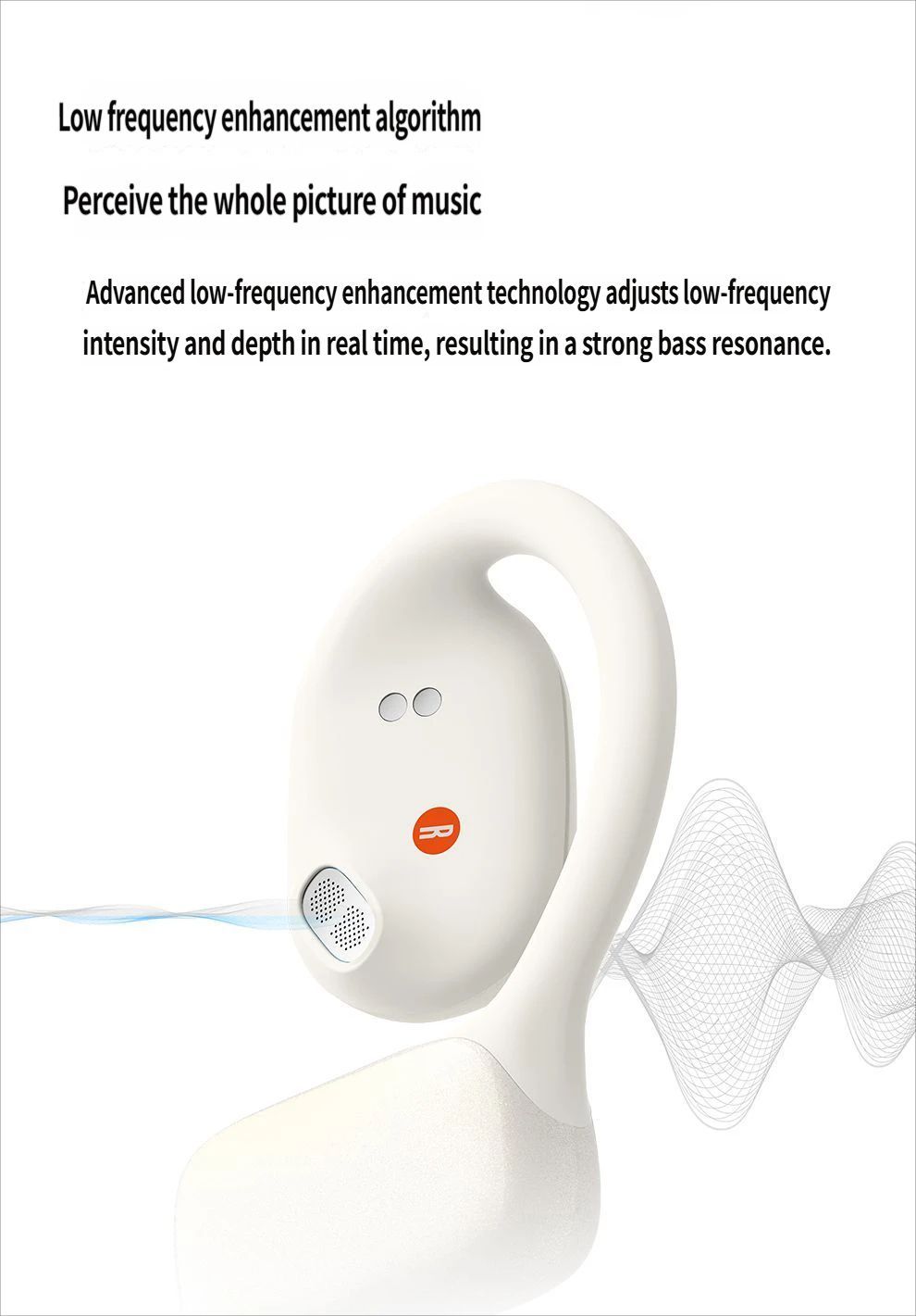 Baseus AG20 Bluetooth headset-White