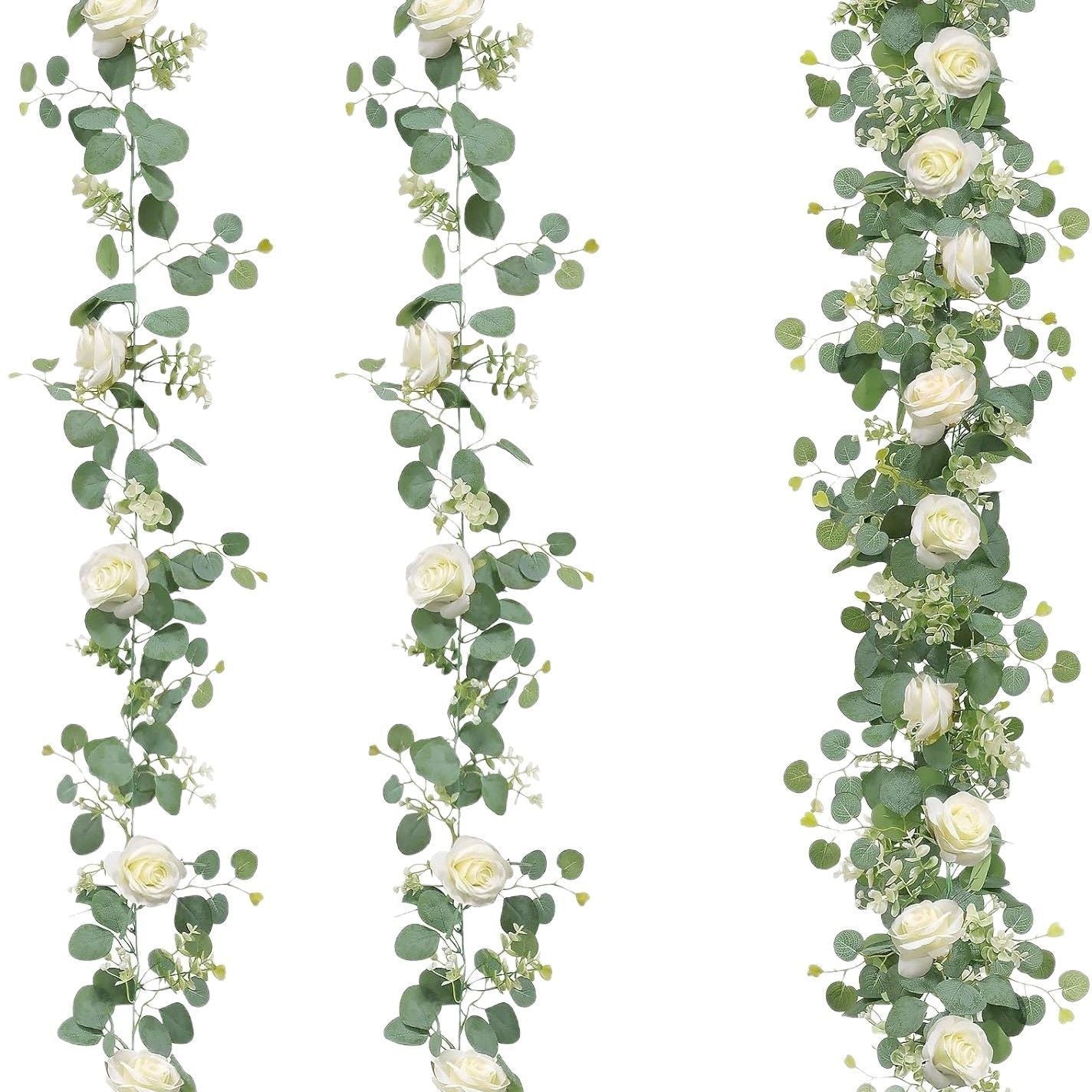 Artificial Eucalyptus Vine purple