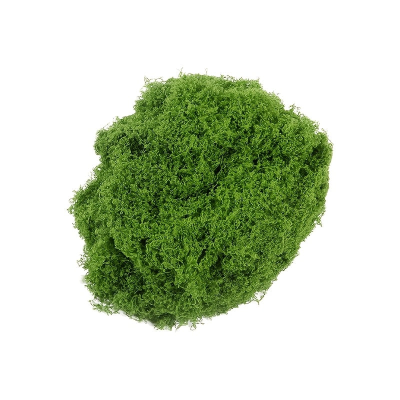 diy artificial moss lawn-Light Green Filamentous Moss 50g