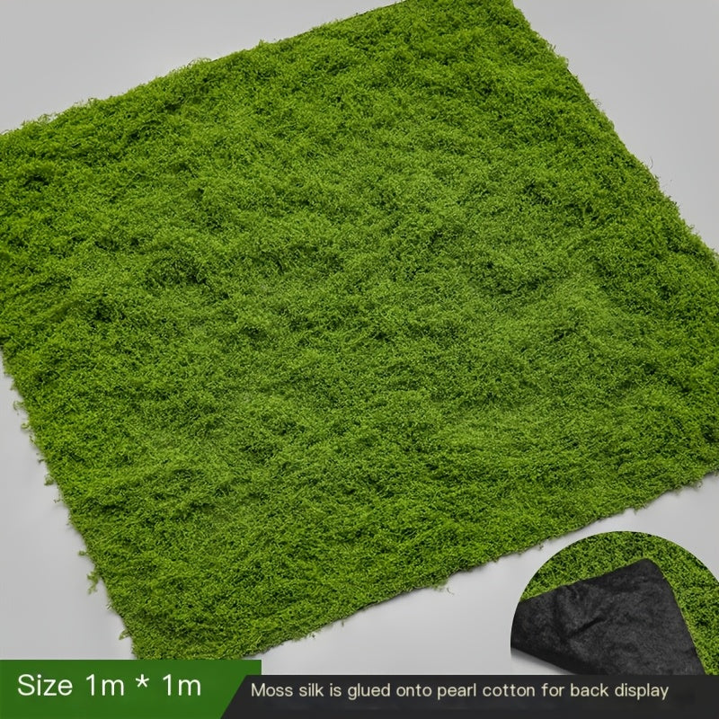 diy artificial moss lawn-Light Green Filamentous Moss 50g
