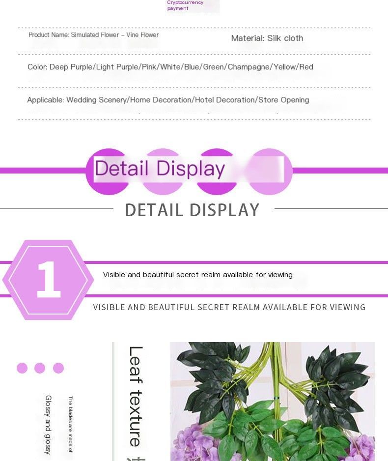 ArtificialLilacWisteria-Yellow-110CM-12-StemPack