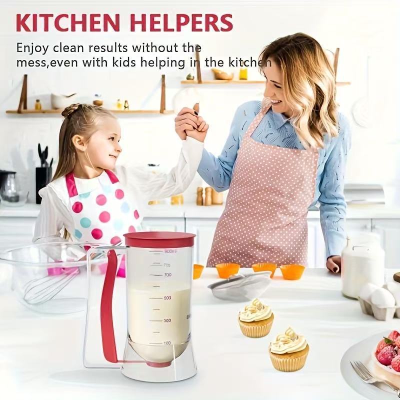 Handheld cake batter separator-Purple