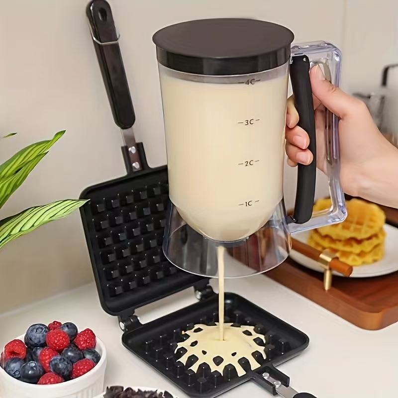 Handheld cake batter separator-Purple