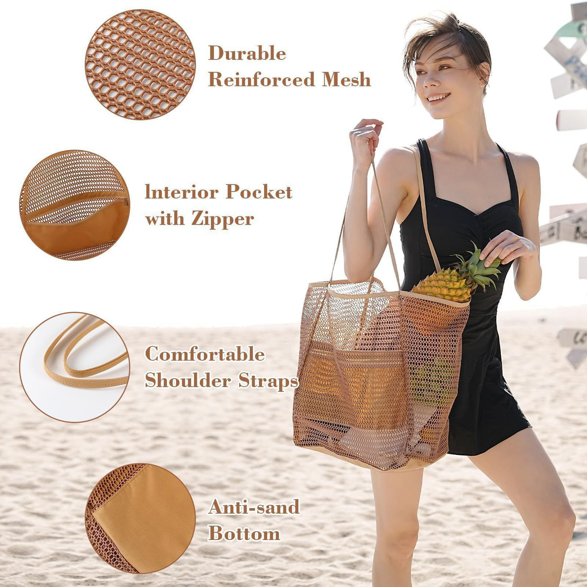 Beach Bag - Pink
