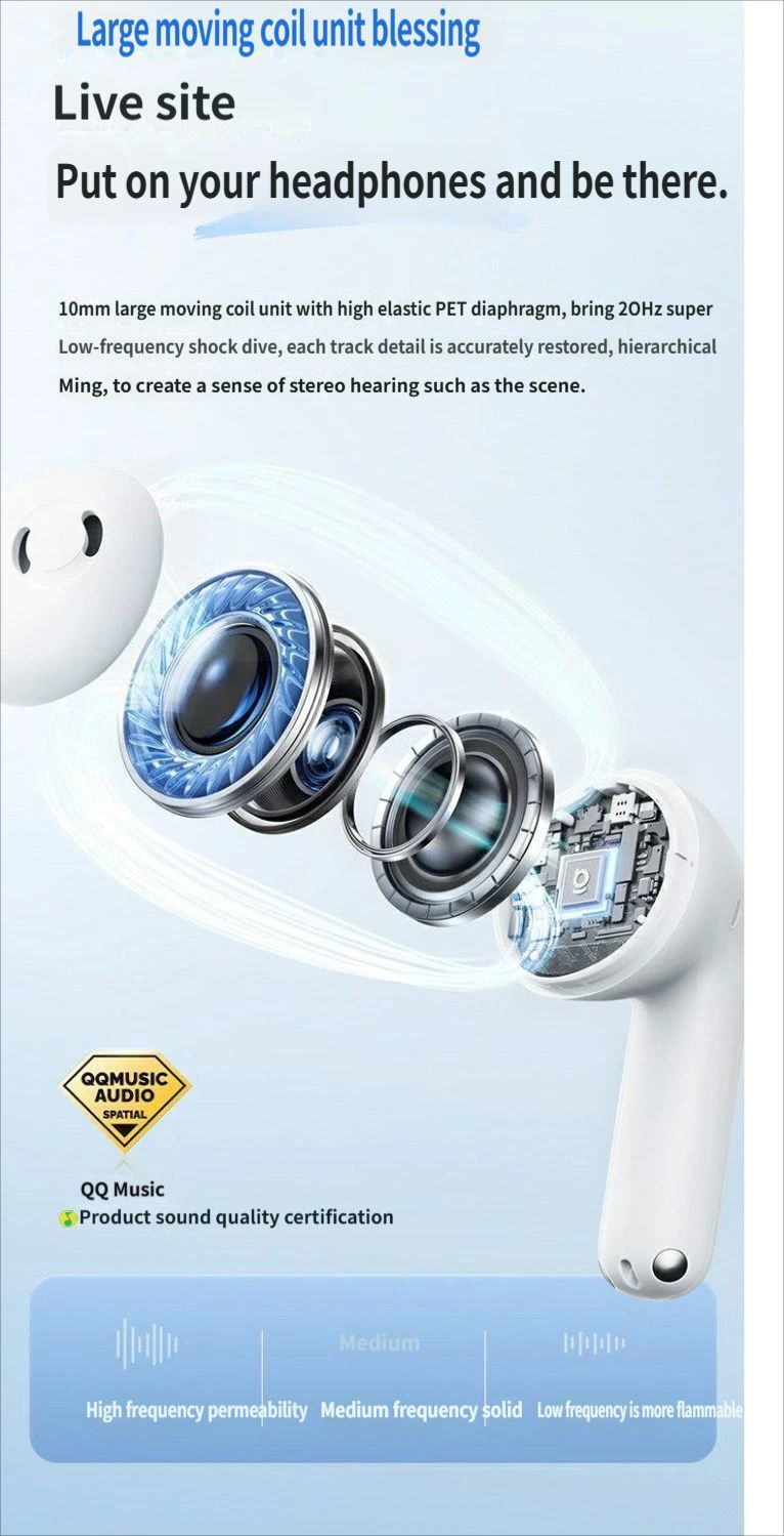 Baseus BS1 Bluetooth headset-Blue