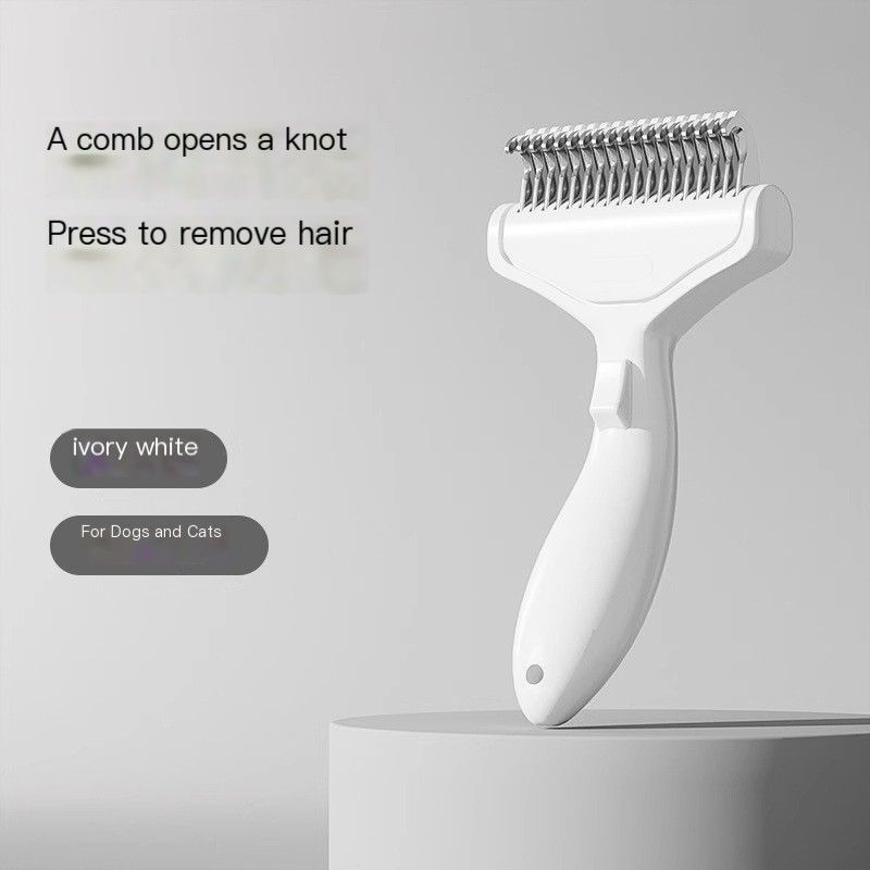 Cat hair comb-Green