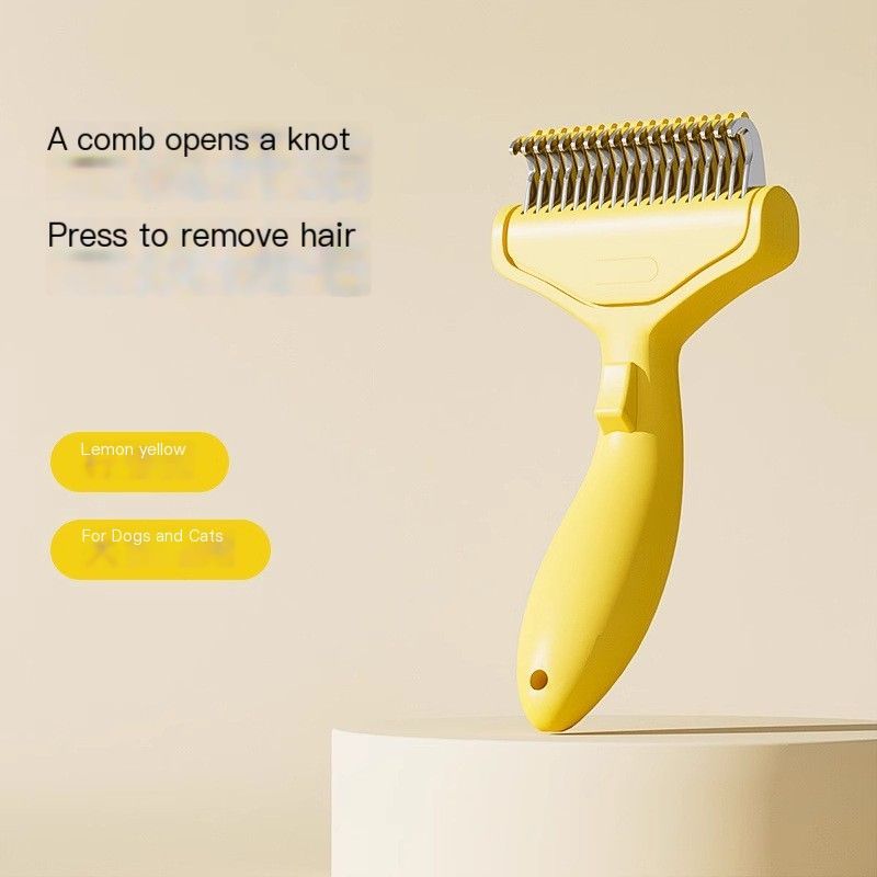 Cat hair comb-Green
