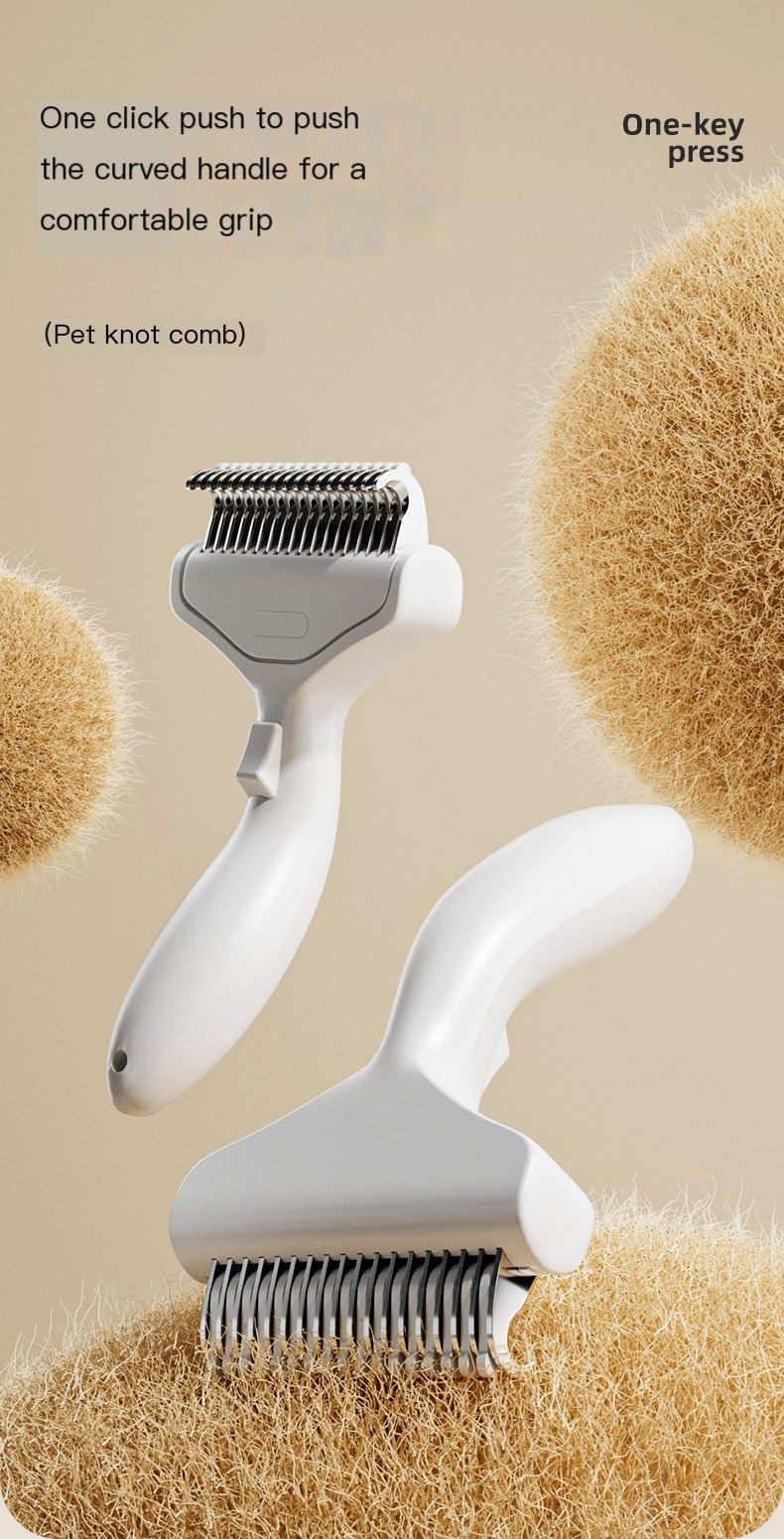 Cat hair comb-Green