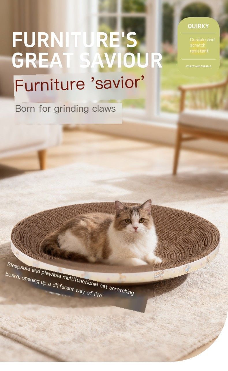 CatScratcher,SmallSize43x26cm-ThinDesign
