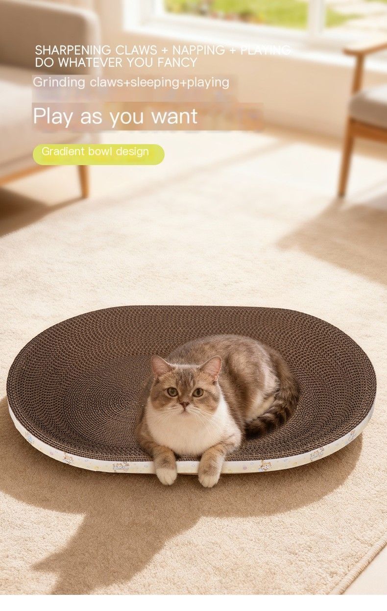 CatScratcher,SmallSize43x26cm-ThinDesign