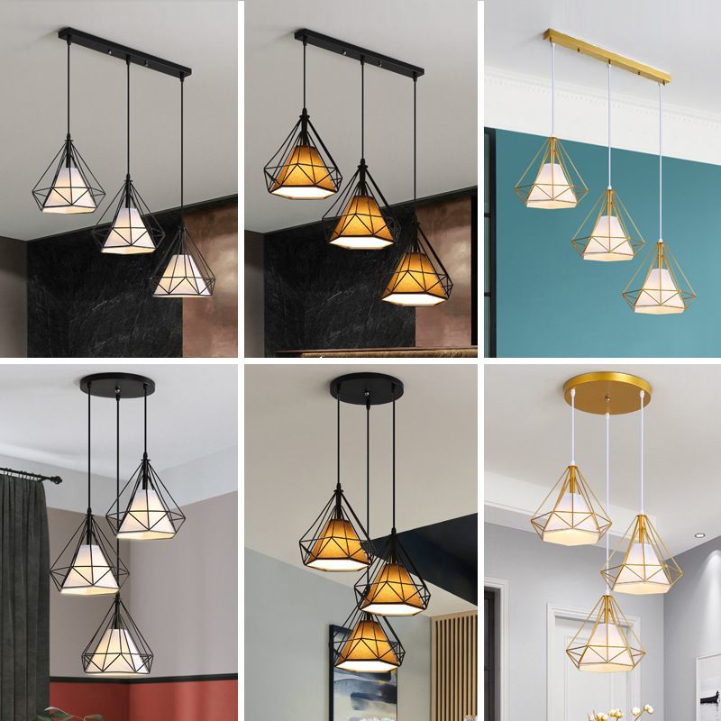 GoldRoundDisc-3-Head-Includes12WWhiteLightBulb