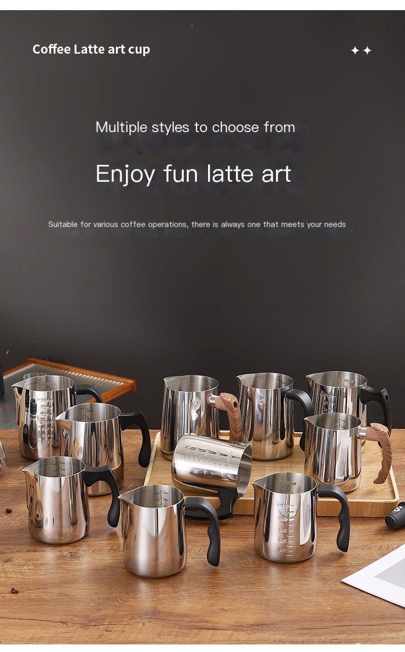 StainlessSteelCoffeeLatteArtCup1000ml-ModelD