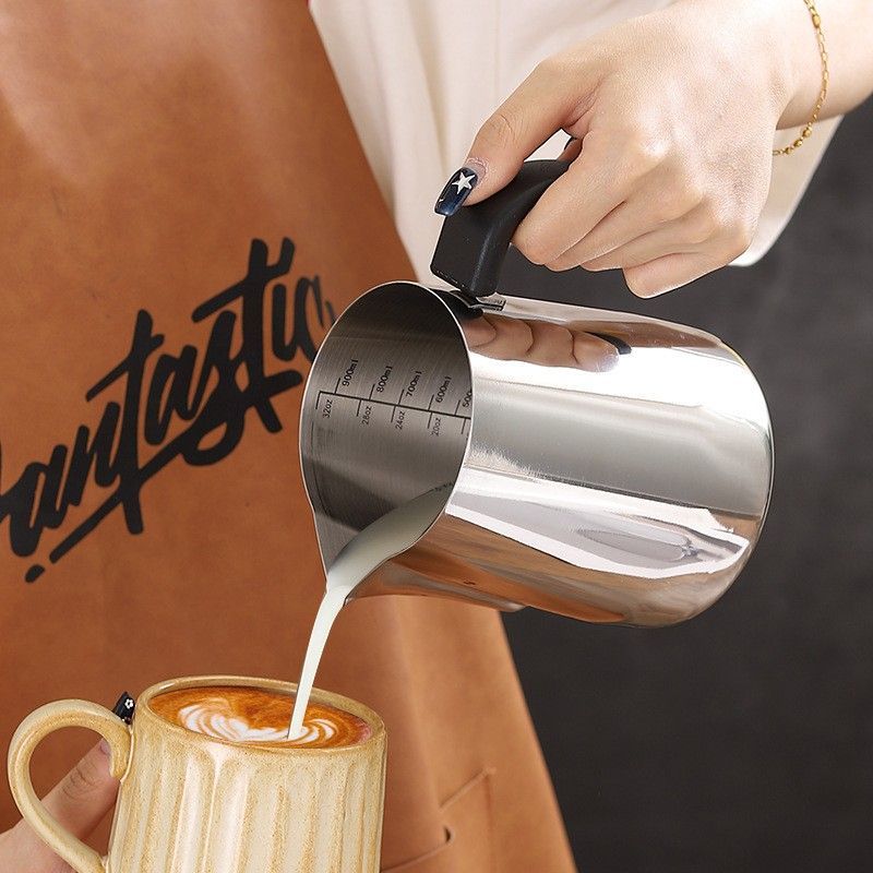 StainlessSteelCoffeeLatteArtCup600ml-ModelC