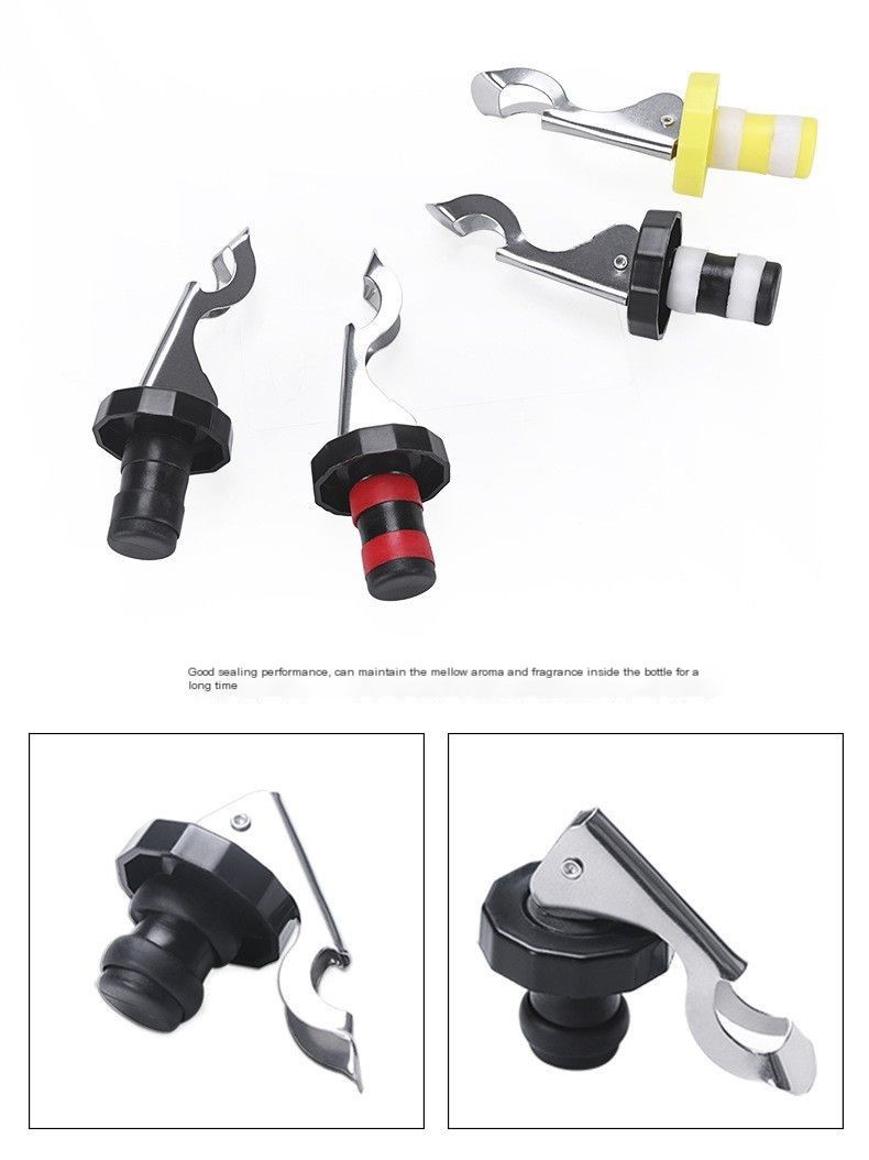 StainlessSteelWineOpenerandCorkscrew-Whiteandblack