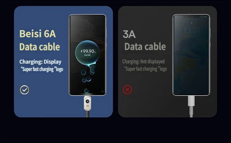 Baseus Fast charging data cable CtoC 100w 1m-White