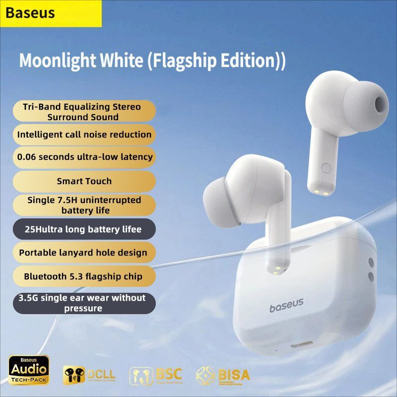 Baseus E17 Bluetooth headset-Black