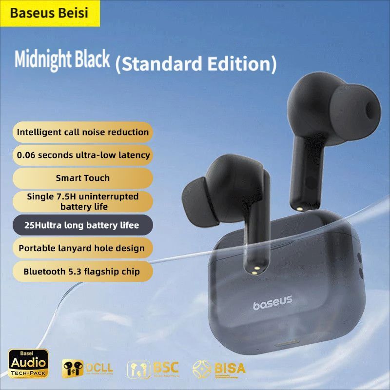 Baseus E17 Bluetooth headset-White