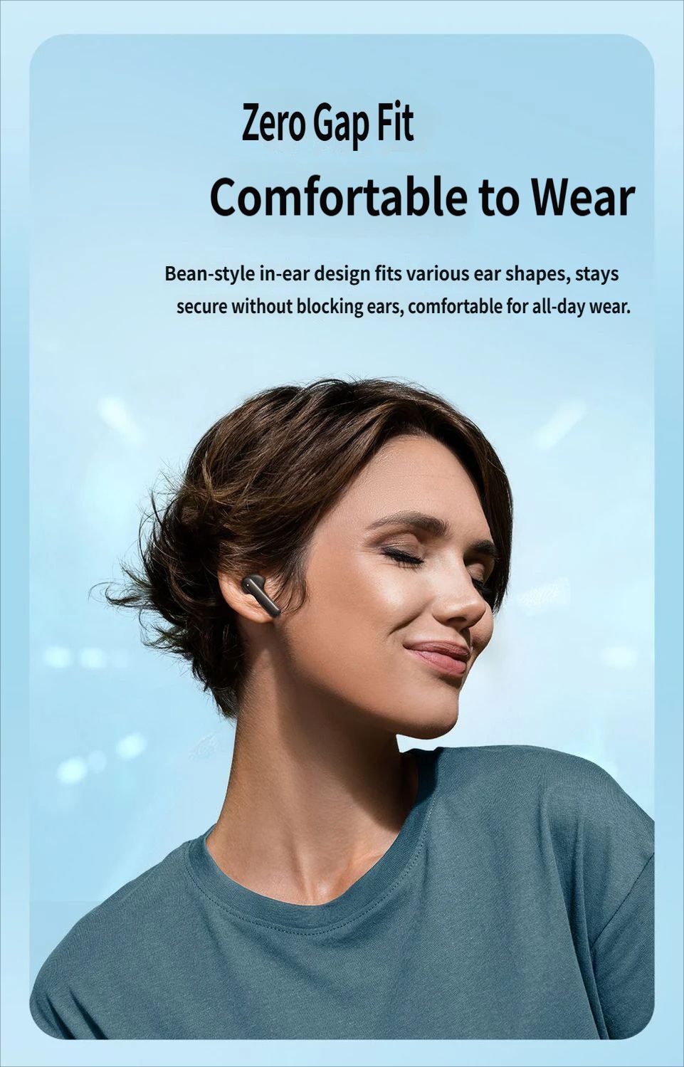 Baseus E17 Bluetooth headset-White