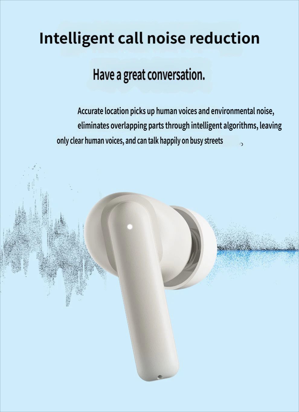 Baseus E17 Bluetooth headset-White