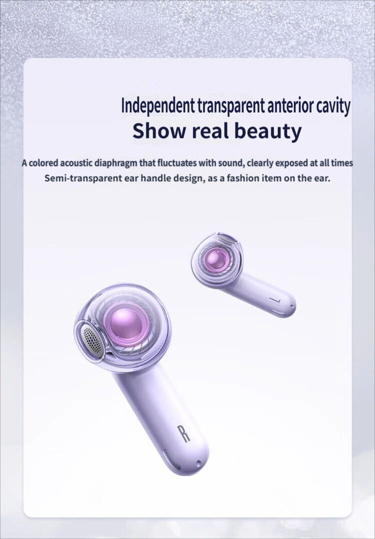 Baseus E5 Bluetooth headset-Pink