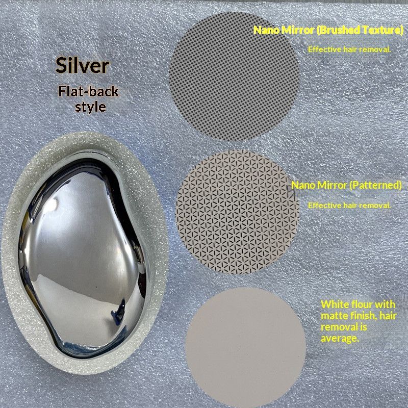 FlatBackSilver-Nano-GlasswithBrushedFinish(BlackSurface)