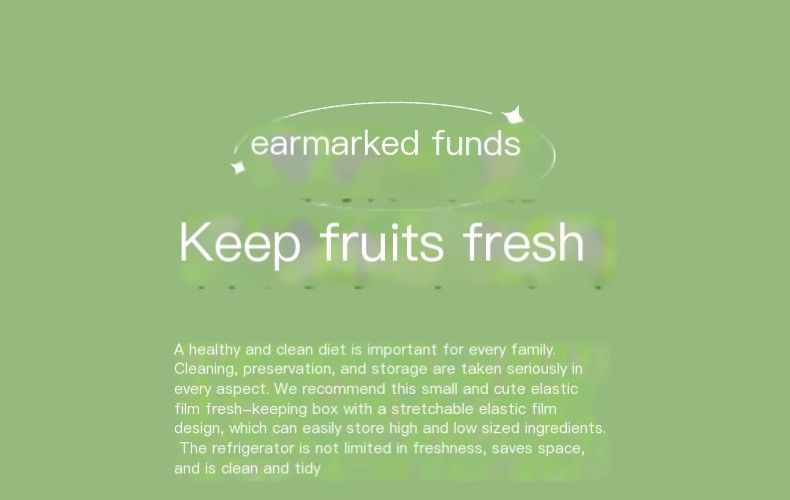 Fruit and vegetable preservation box-Avocado-Silicone