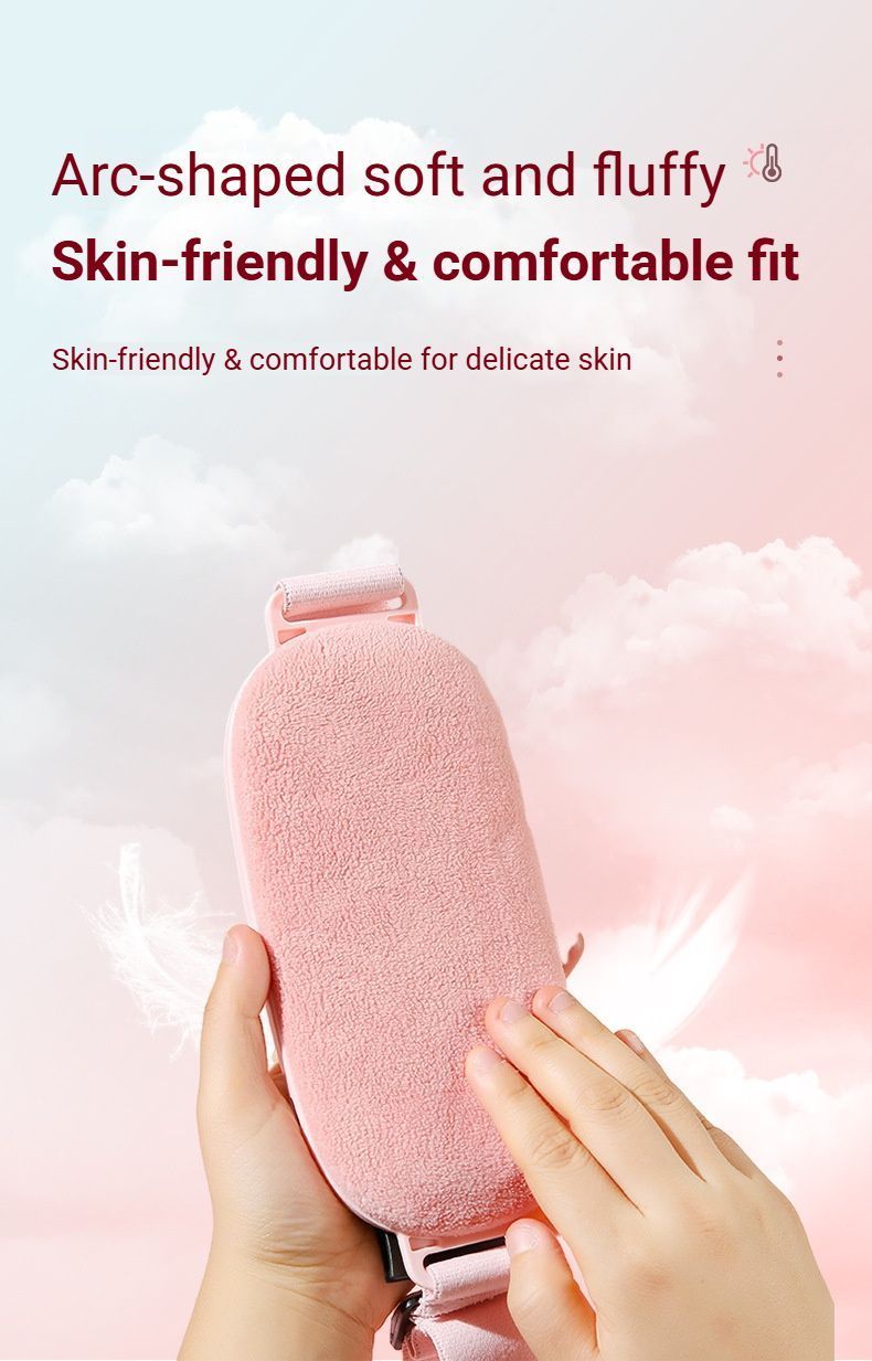 Heated Period Relief Waist Belt Pink Little Rabbit