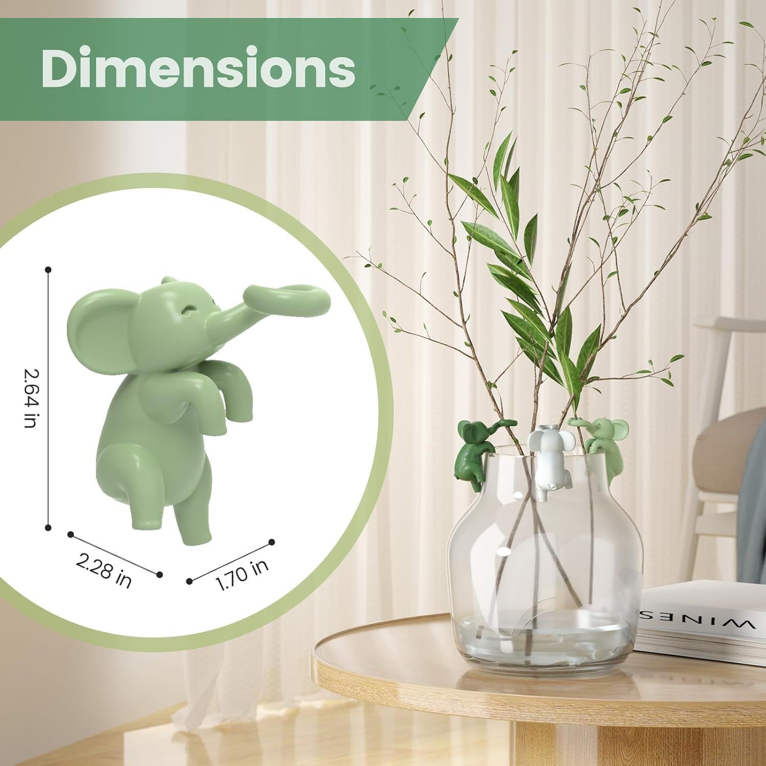 Hydroponic Plant Support Frame-Light green