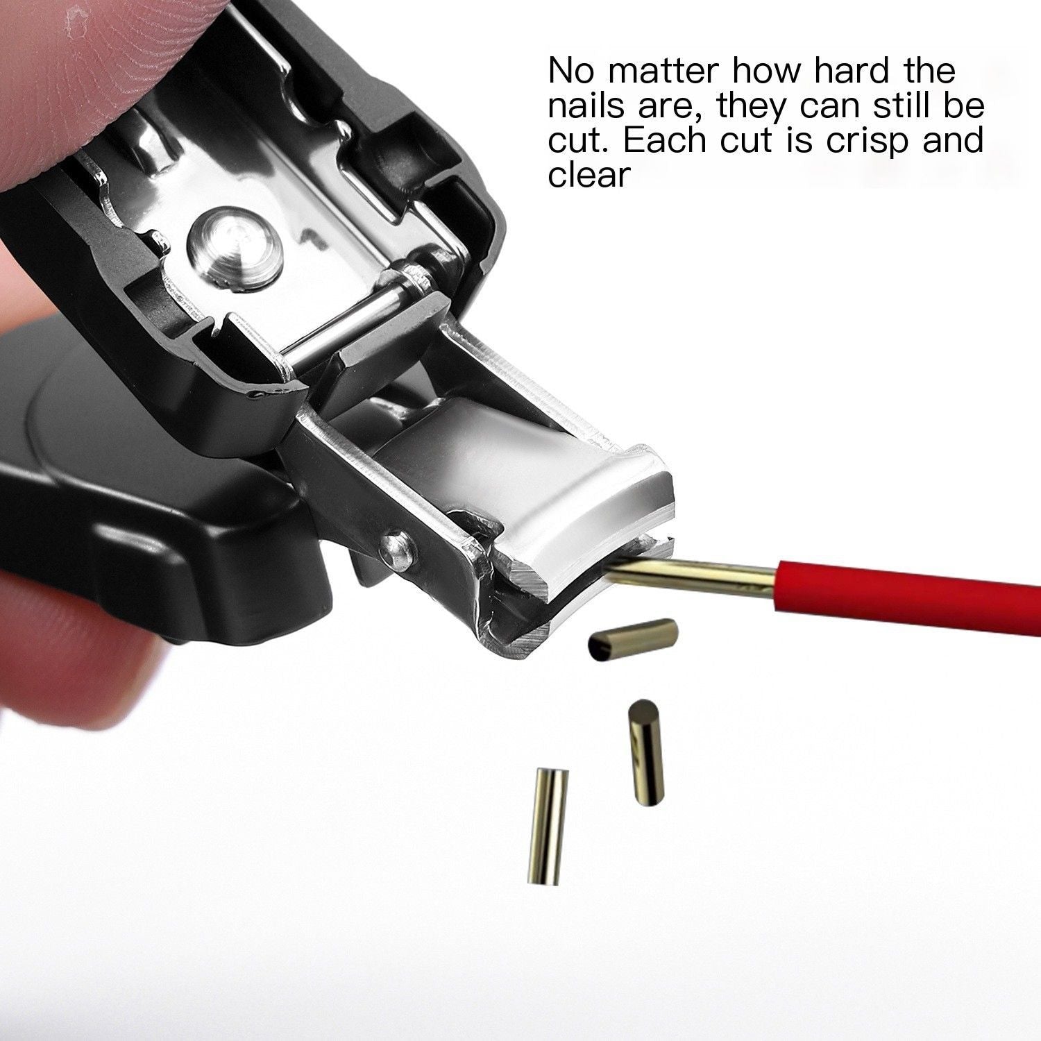 So he carried folding nail clippers-Titanium Gray Get Rich Quick