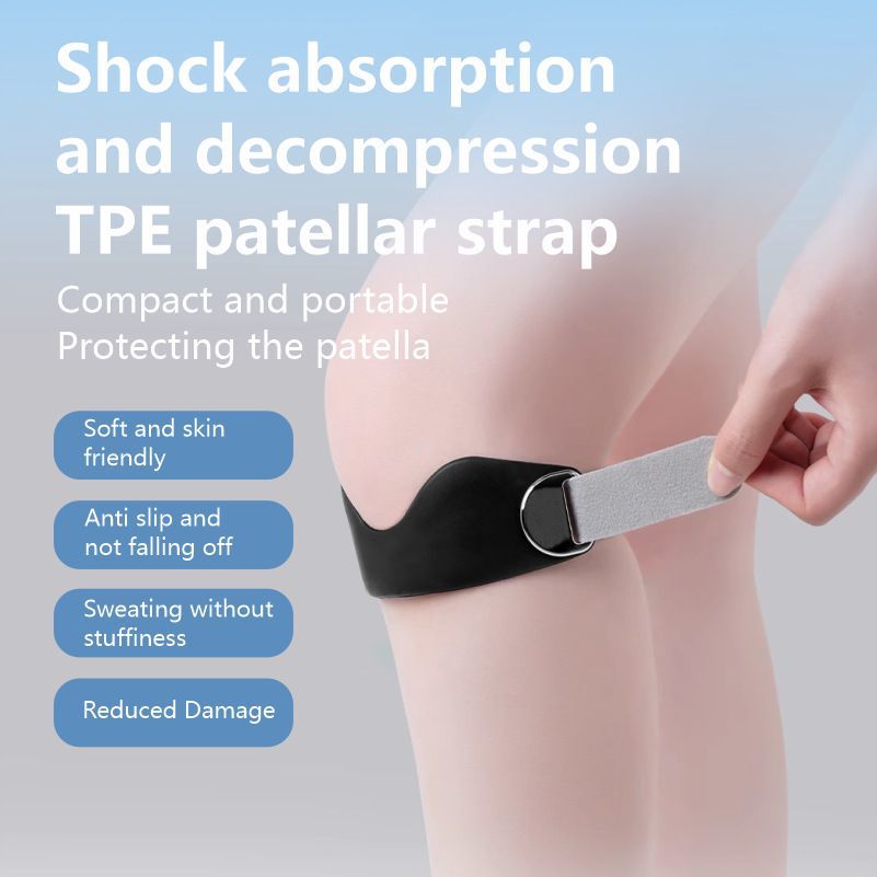 Patellar knee pads-Black