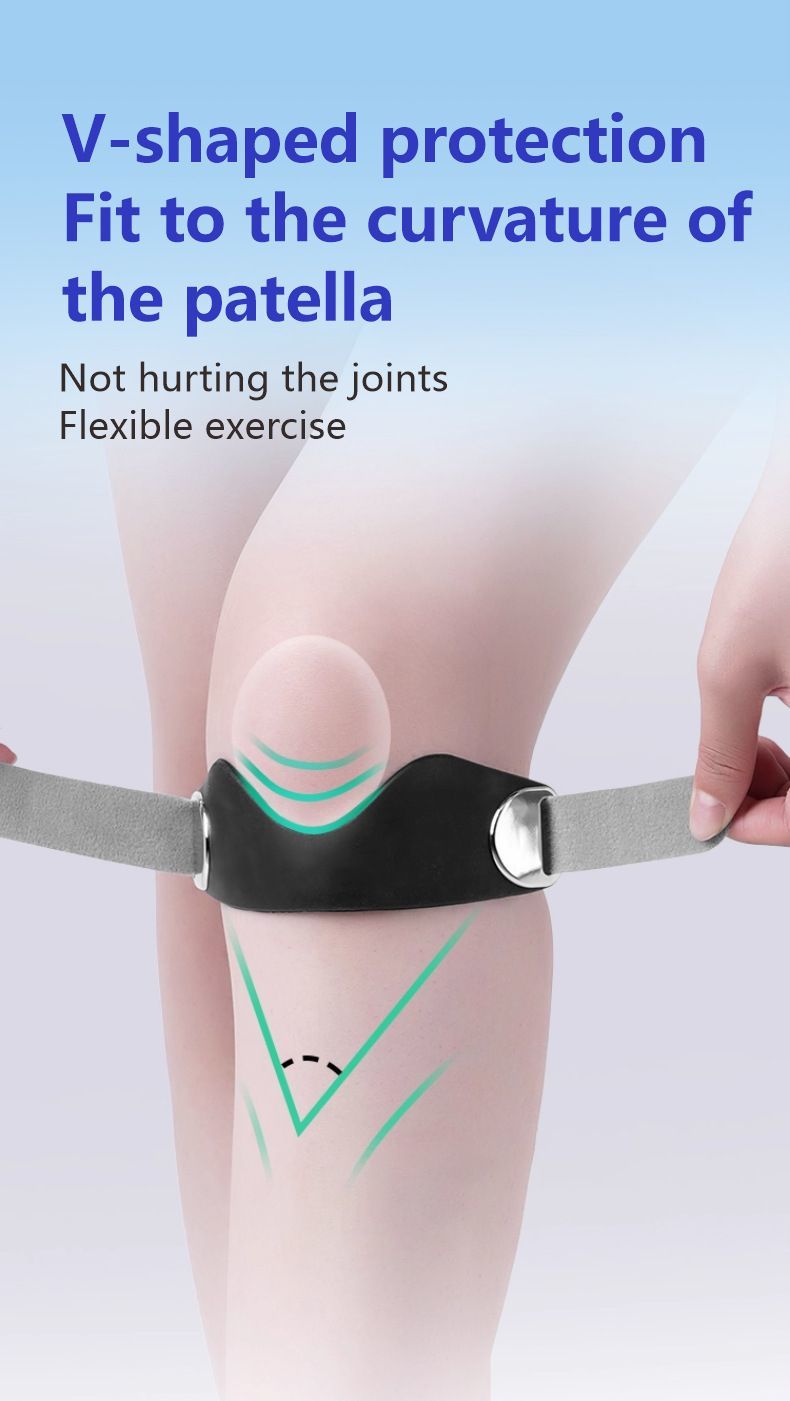 Patellar knee pads-Black