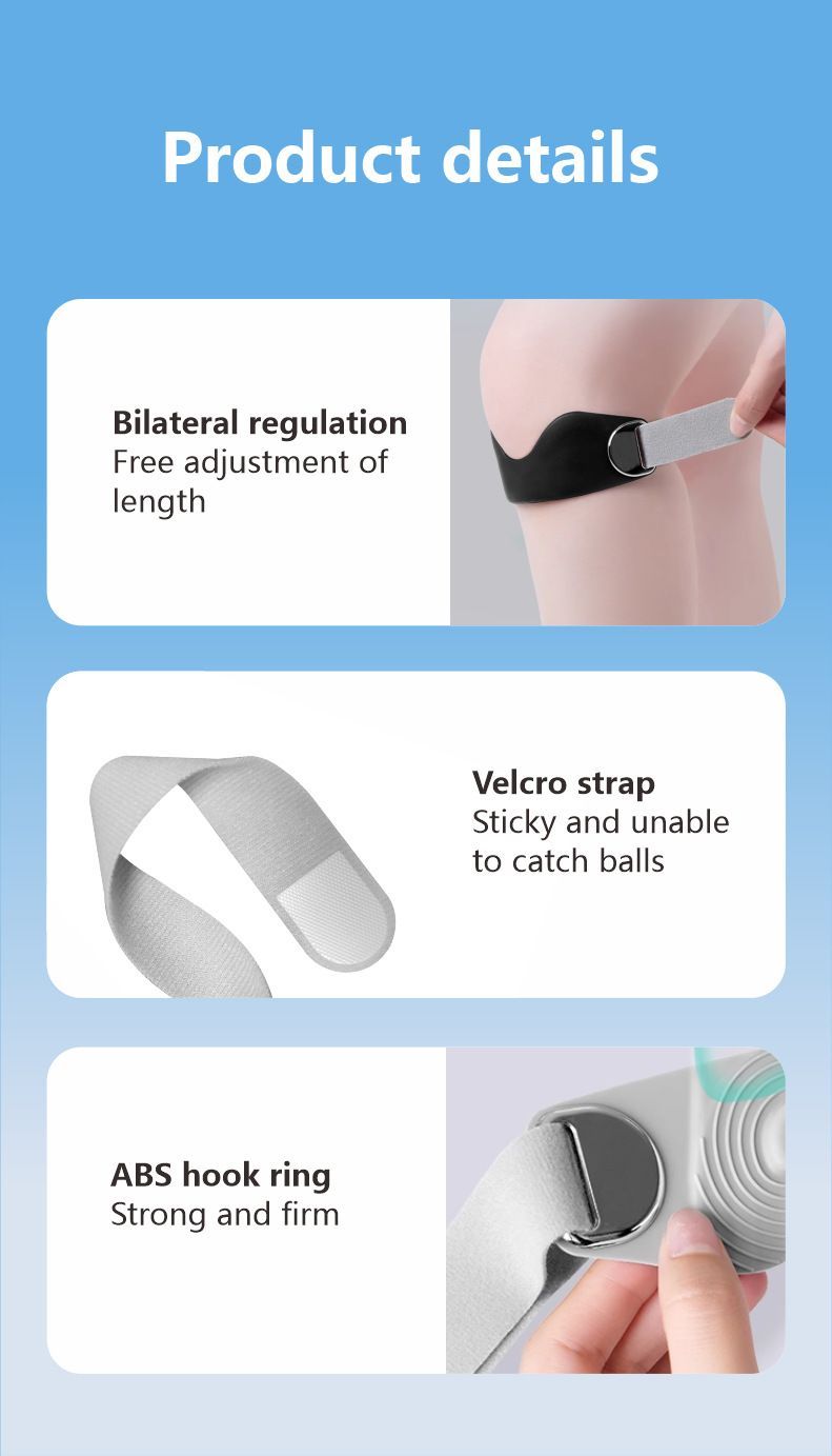 Patellar knee pads-Black