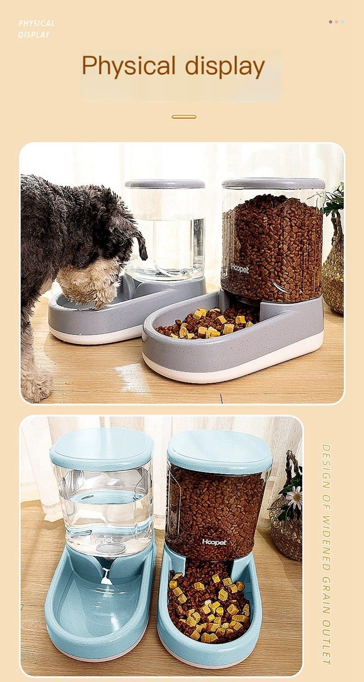 Pet automatic feeder-Blue Water Dispenser