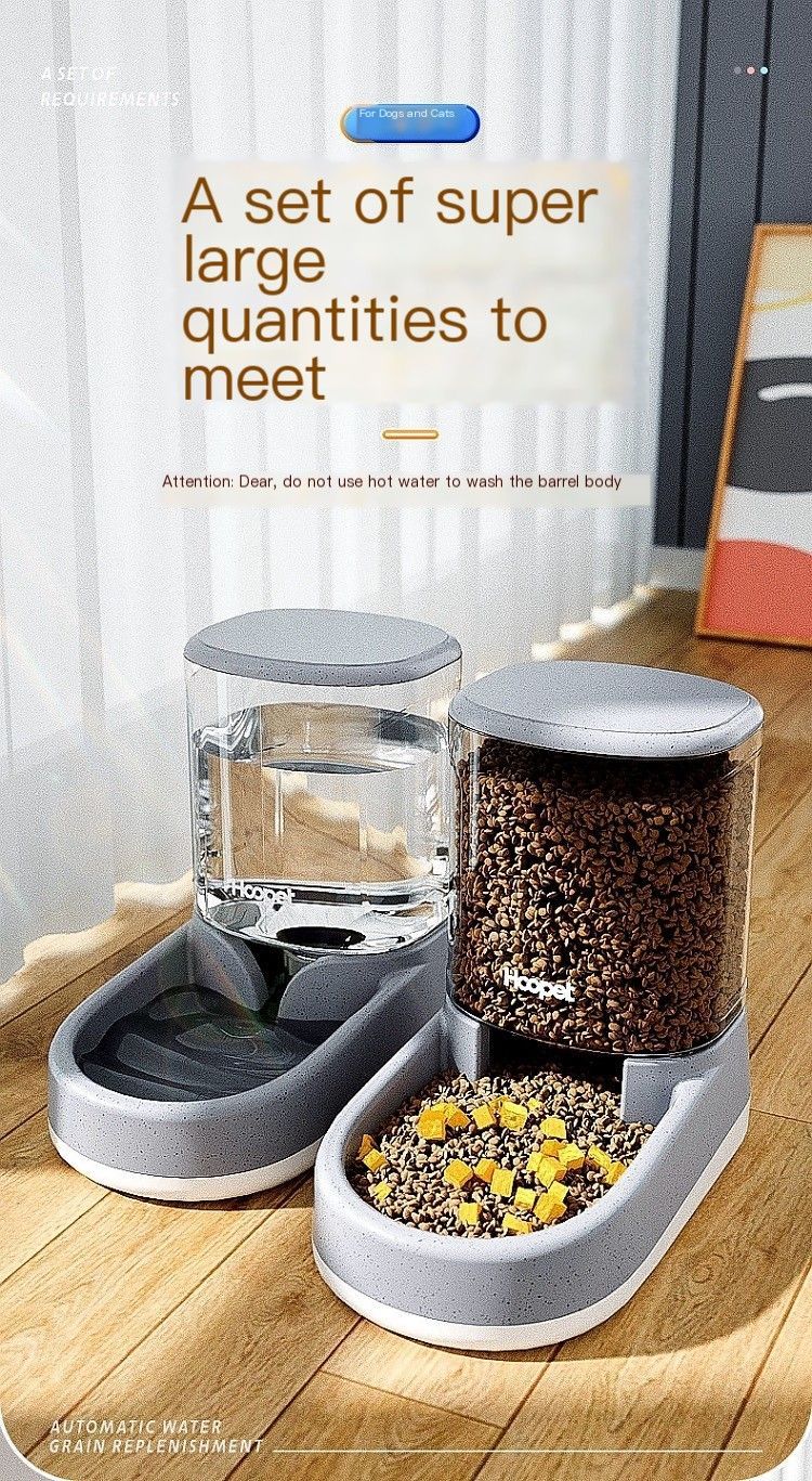 Pet automatic feeder-Gray Water Dispenser
