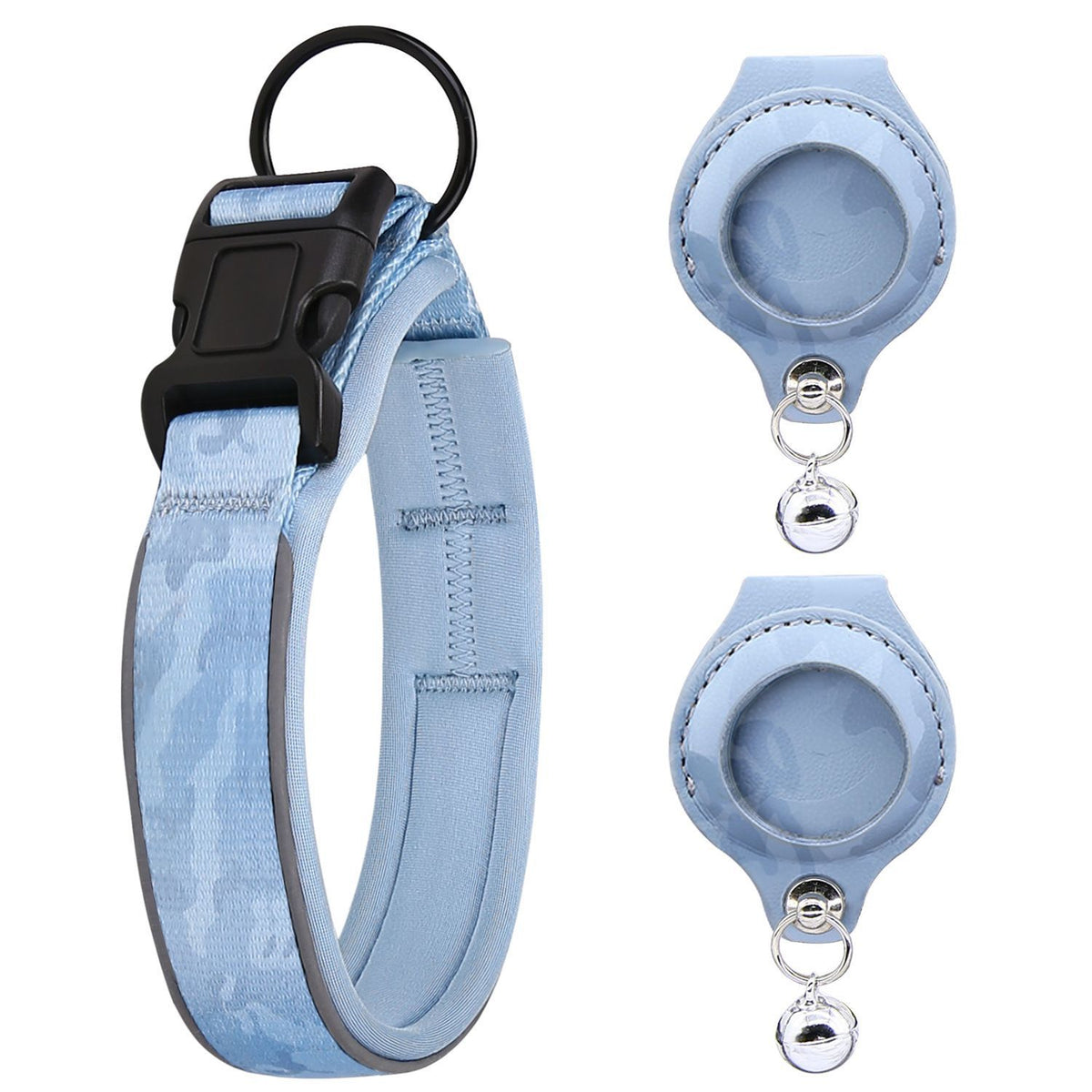Pet positioning collar-Camo Green 1Pair1-L-without locator