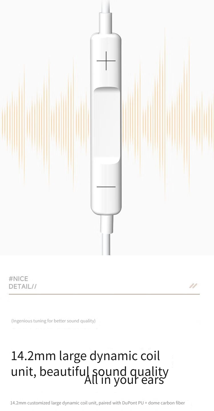QK01 Wired karaoke headphones-White