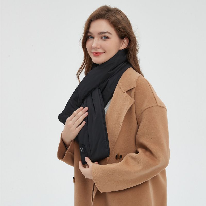 Rechargeable Thickened Heated Scarf Pink