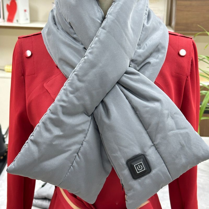 Rechargeable Thickened Heated Scarf Pink
